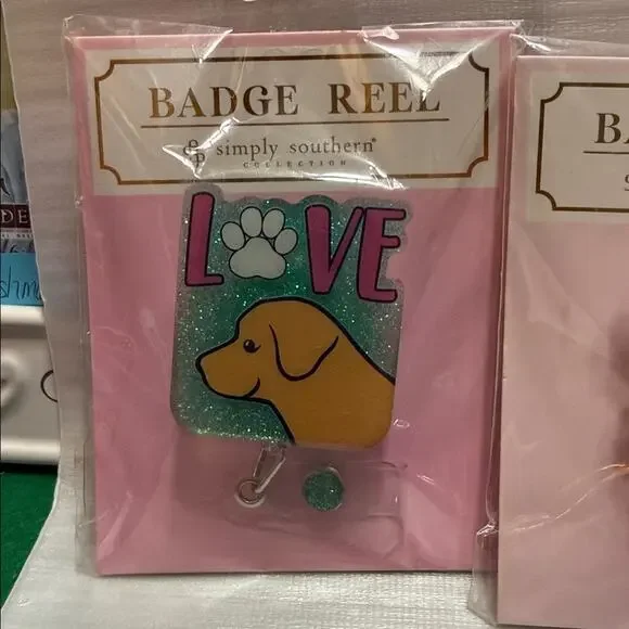 4 Simply Southern Badge reels. Features 'Hope Anchors the Soul' text. Love. - Picture 5 of 8